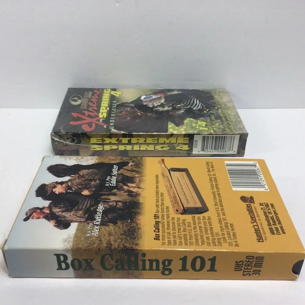 Mossy Oak‎ eXtreme Spring II Turkey Hunting VHS Tape NEW & Box Calling 101